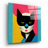 Masked Glass Wall Art  || Designer Collection.